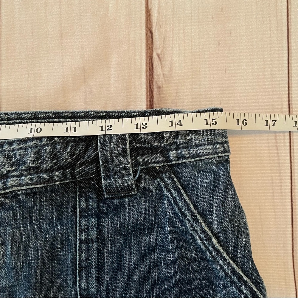 y2k Columbia XCO Denim Skirt Women’s 6 Blue Outdoor Hiking Cabin Classic Active - Picture 14 of 15